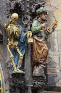 Prague Astro Clock Skeleton